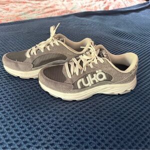 Ryka Gray and White Sneakers for Everyday Comfort